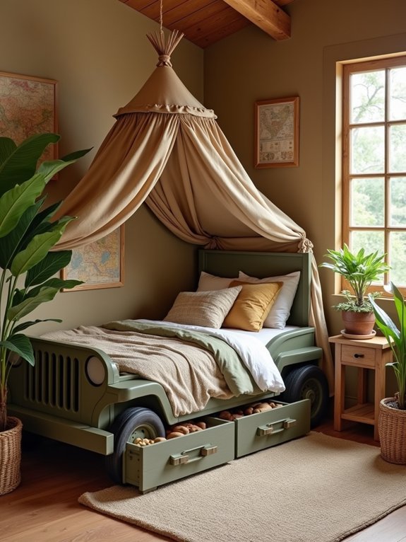 safari themed bedroom adventure