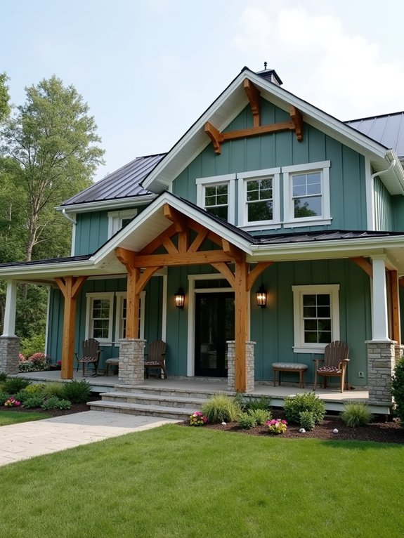 sage green country charm