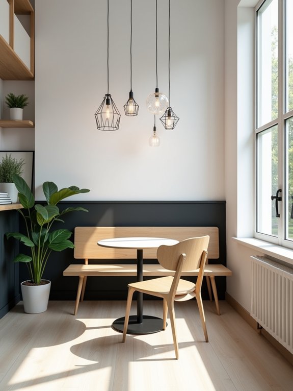 scandinavian minimalist cafe design