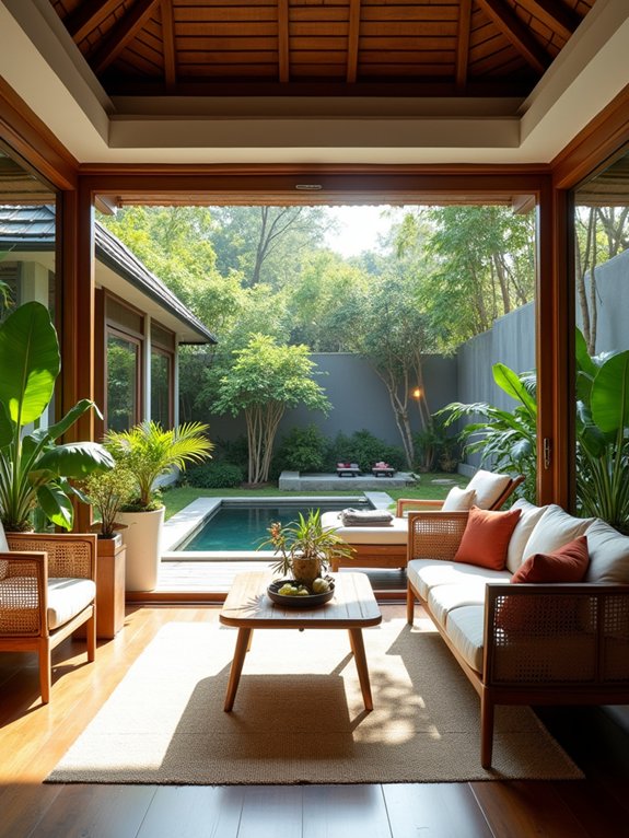 seamless indoor outdoor connection