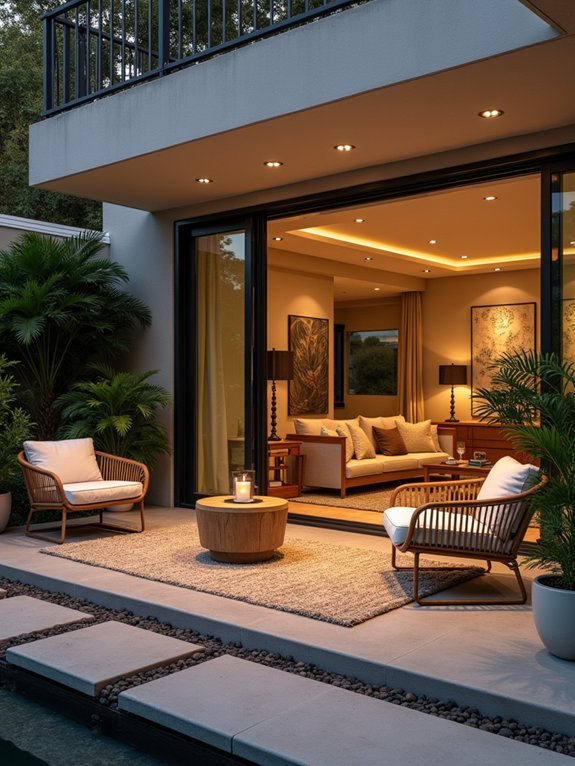 seamless indoor outdoor connection
