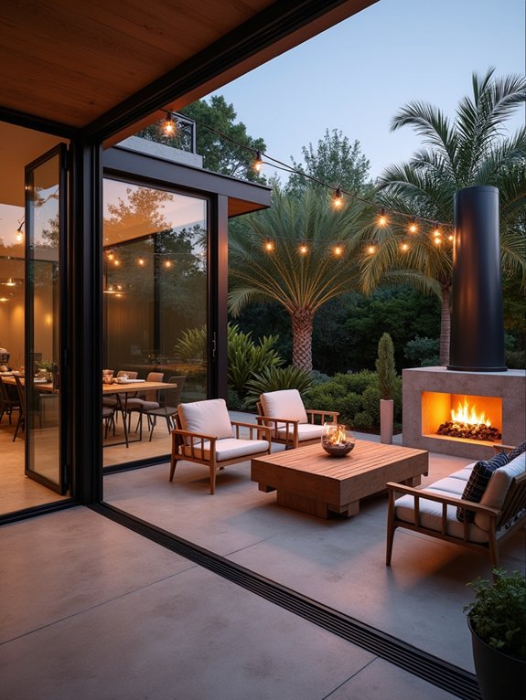 seamless indoor outdoor connection