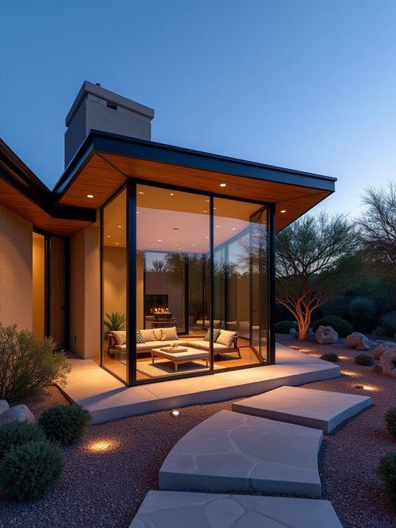 seamless indoor outdoor living design