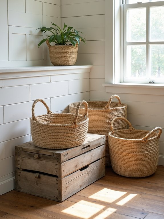 seaside inspired storage solutions