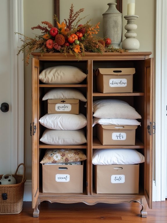 seasonal decor rotation system