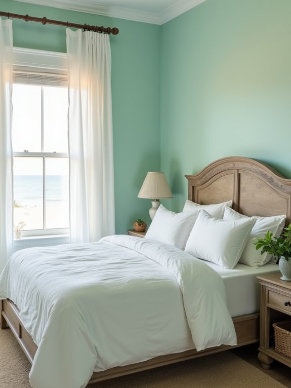 serene coastal bedroom retreat