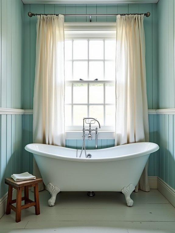 serene cottage bathroom design