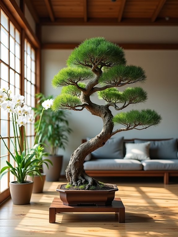serene indoor plant harmony