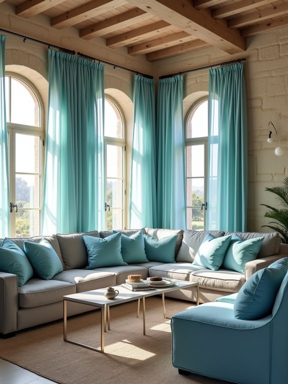 serene mediterranean color palette