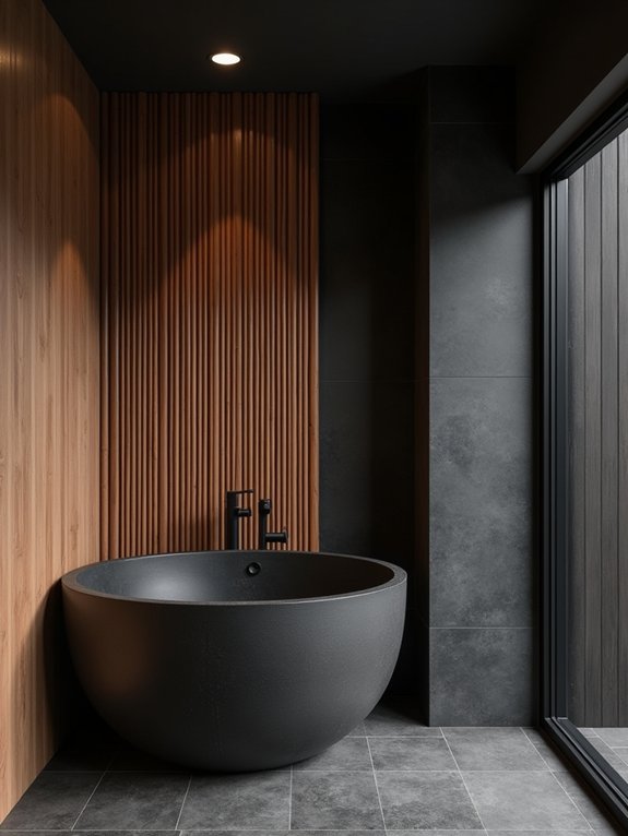 serene minimalist bathroom retreat