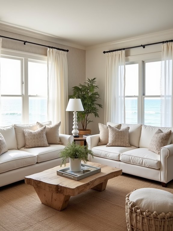 serene sand inspired color palette