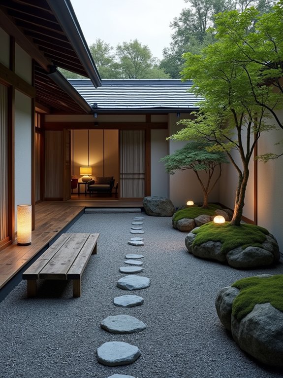 serene zen garden elements