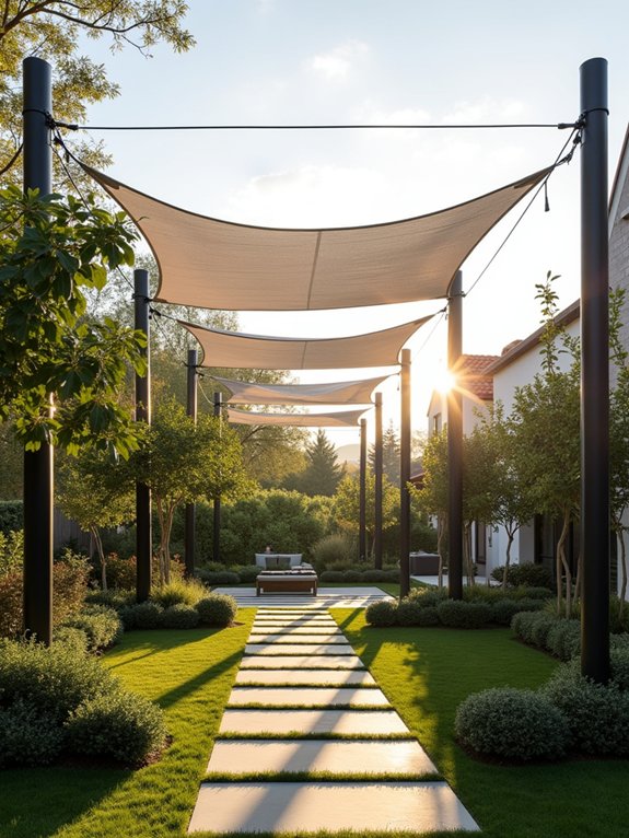 sleek adjustable shade system