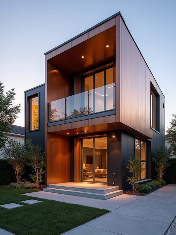 sleek durable metal cladding