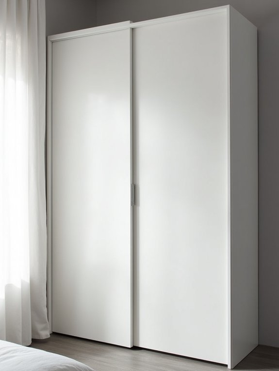 sleek minimalist wardrobe solutions