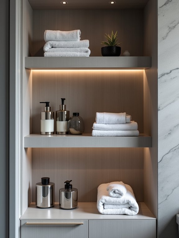 smart bathroom storage solutions