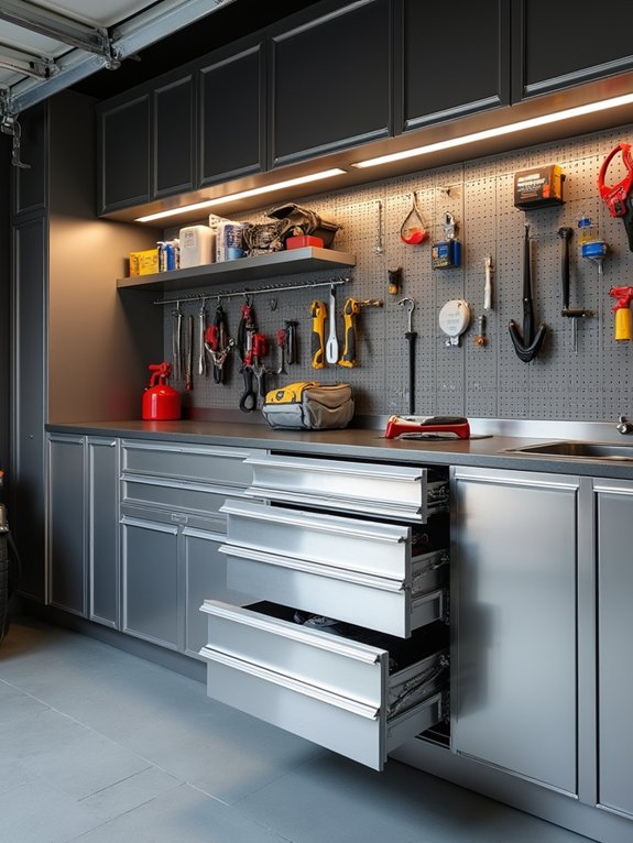 smart garage organization solutions
