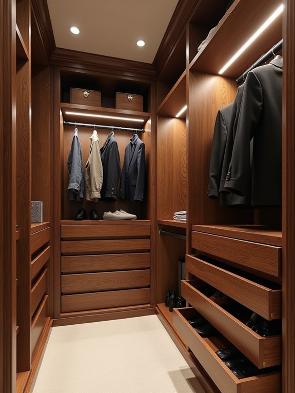 smart pull out closet solutions