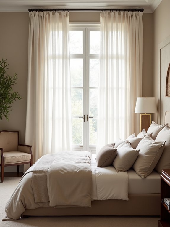 soft flowing window treatments