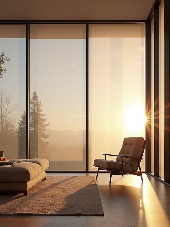 solar responsive window treatments