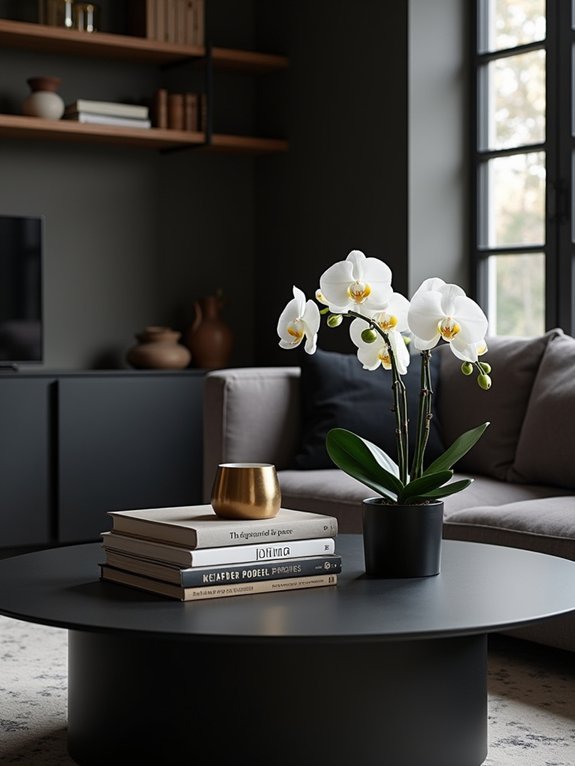 sophisticated black table styling