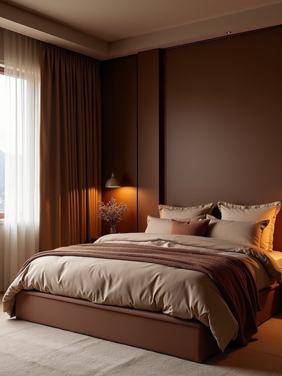 sophisticated coffee colored elegance