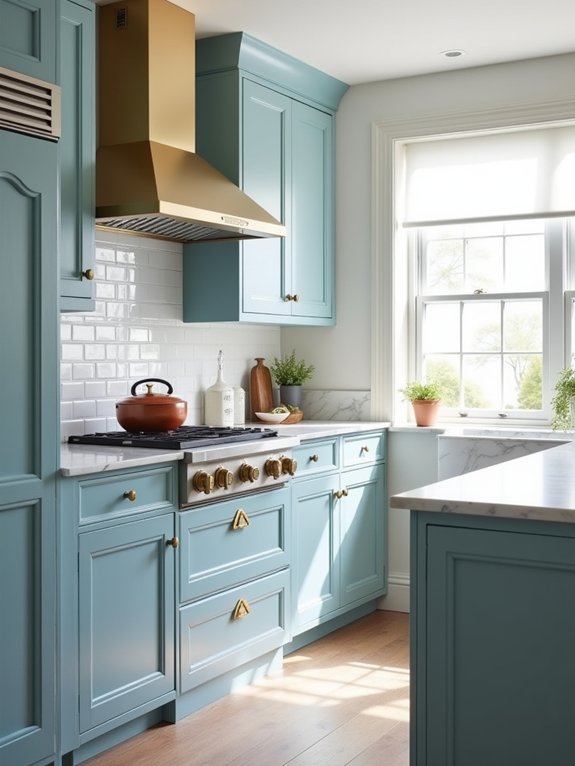sophisticated dusty blue elegance