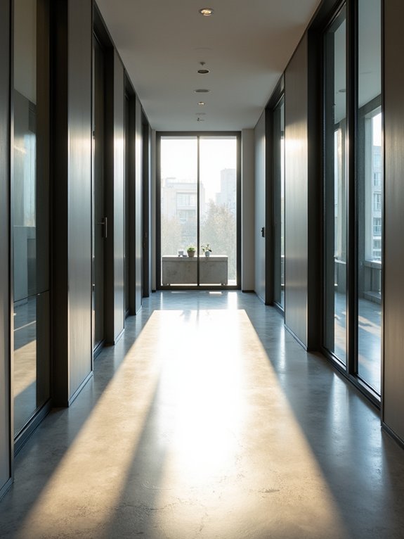 sophisticated glass room dividers