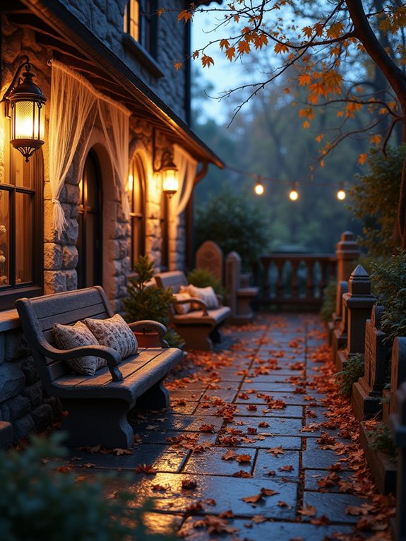 spooky victorian cemetery seating