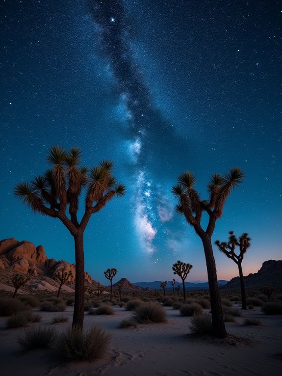 starlit desert mural magic