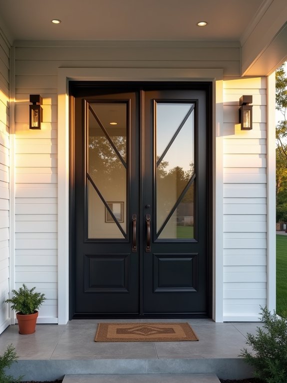 statement front door design