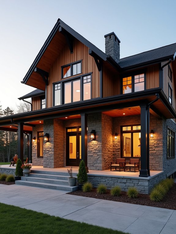 stone wood steel harmony
