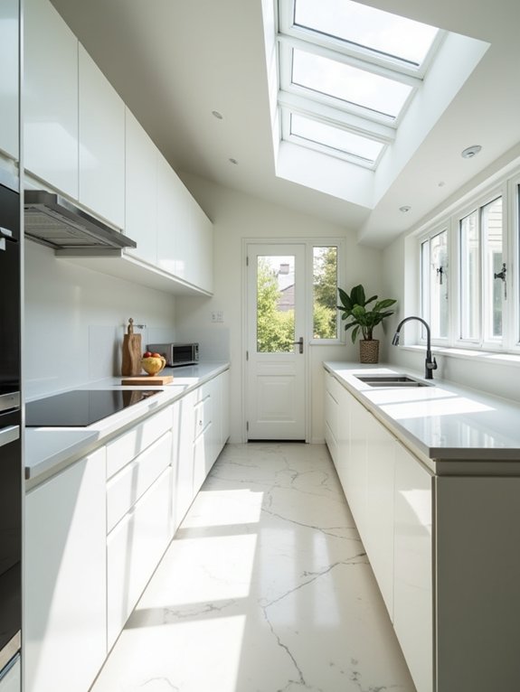 strategic window placement enhances brightness