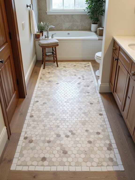 stunning mixed material inlays
