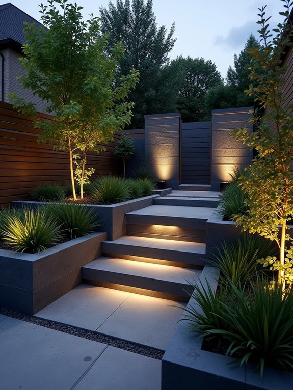 stunning slate retaining walls