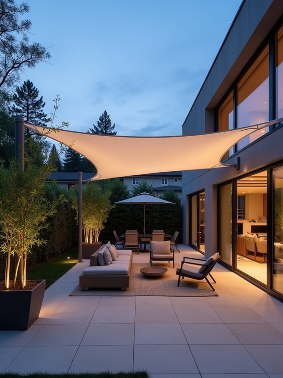 stylish adjustable outdoor shade