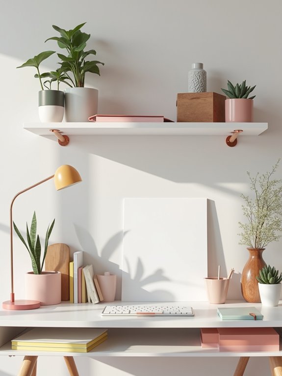 stylish and organized workspace