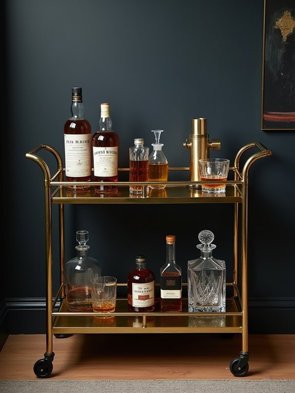 stylish bar cart essentials