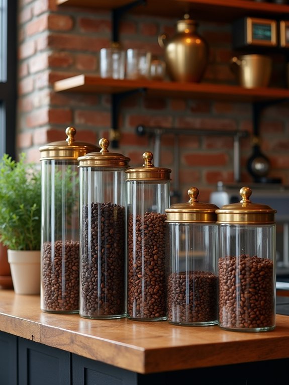 stylish fresh coffee storage
