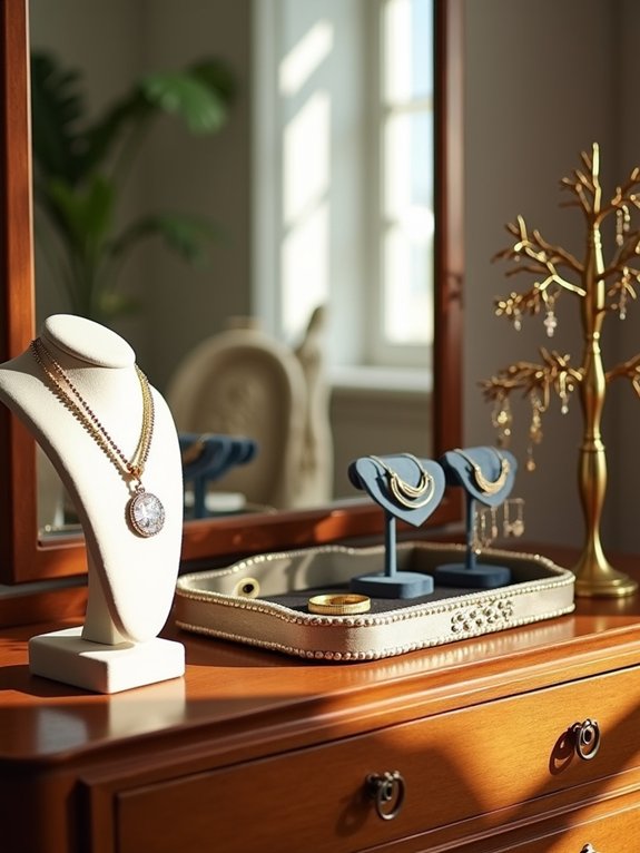 stylish jewelry organization ideas