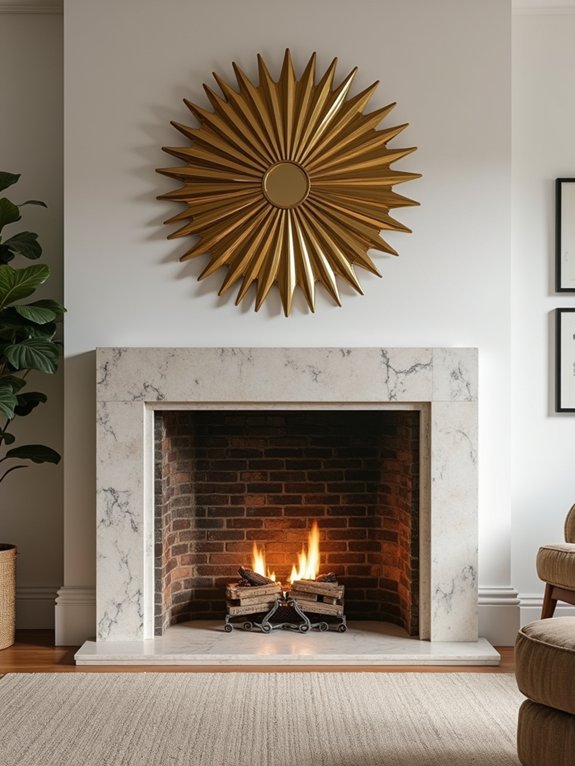 stylish mid century starburst screens
