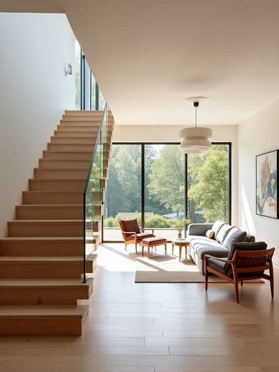 stylish open concept living spaces