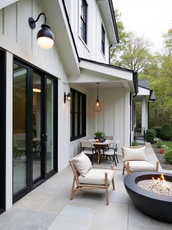 stylish outdoor living design