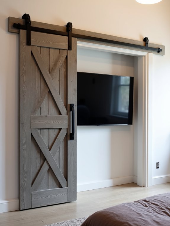 stylish sliding barn door