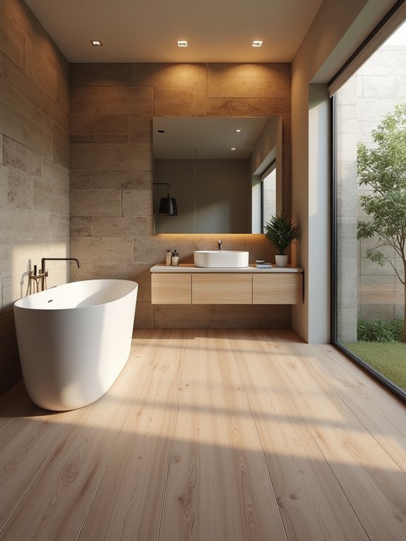 stylish waterproof wood planks