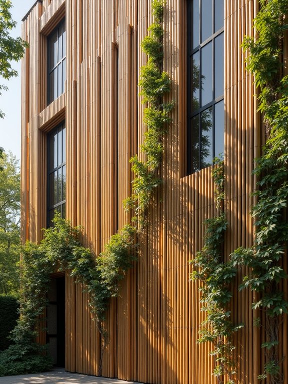 sustainable bamboo facade solutions