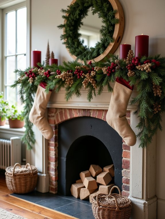 sustainable fabric garland creation