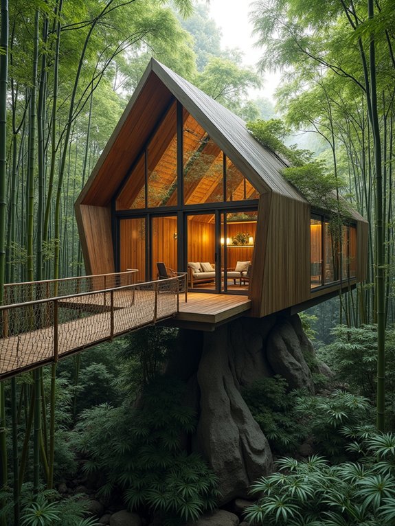 sustainable luxury in nature