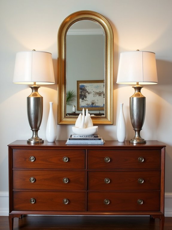 symmetrical dresser styling tips