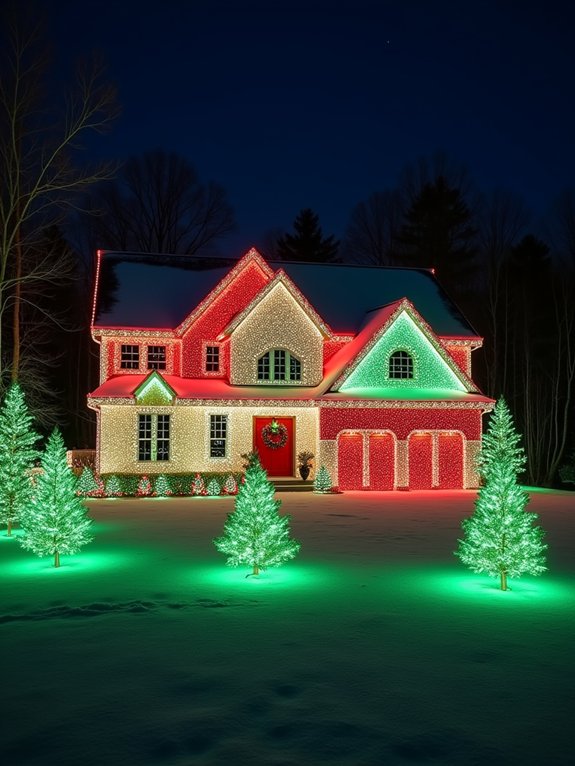 synchronized musical light shows